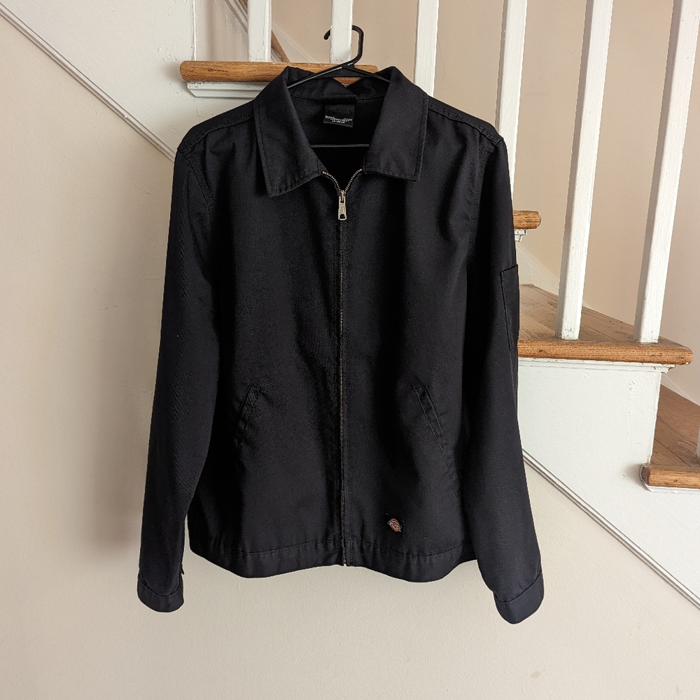 Dickies Eisenhower Jacket Unlined Black Size Men's Large
